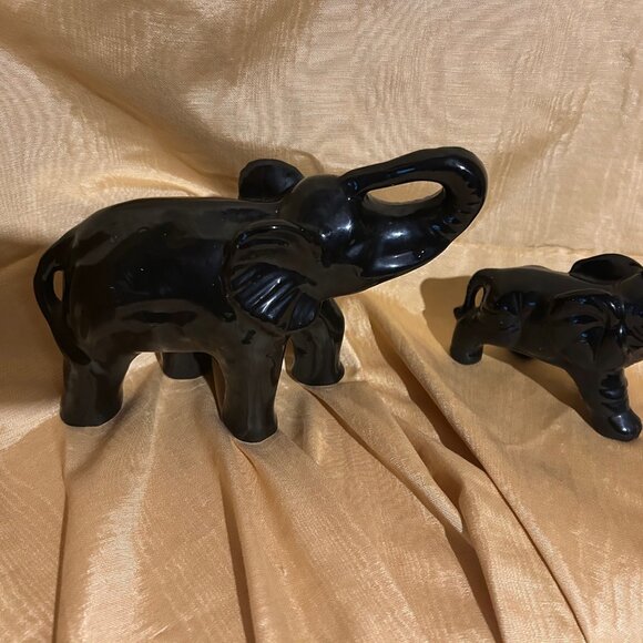 Milltown Ceramic Elephant's - Picture 4 of 5